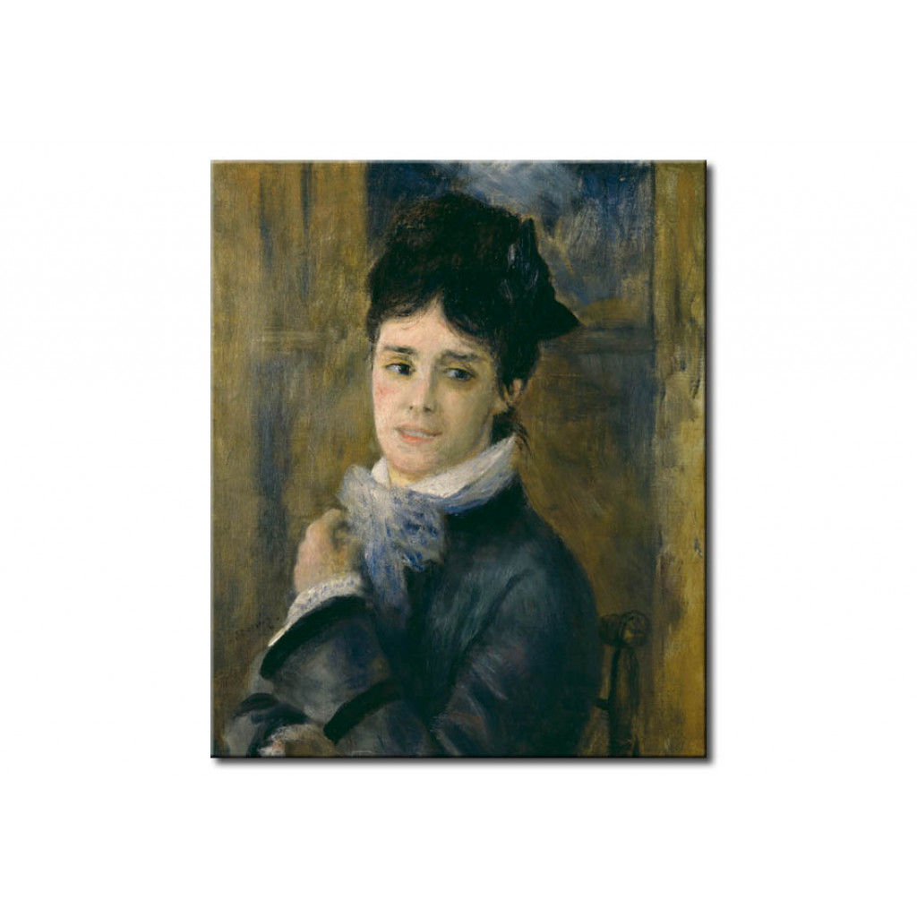 Canvastavla Portrait De Madame Claude Monet