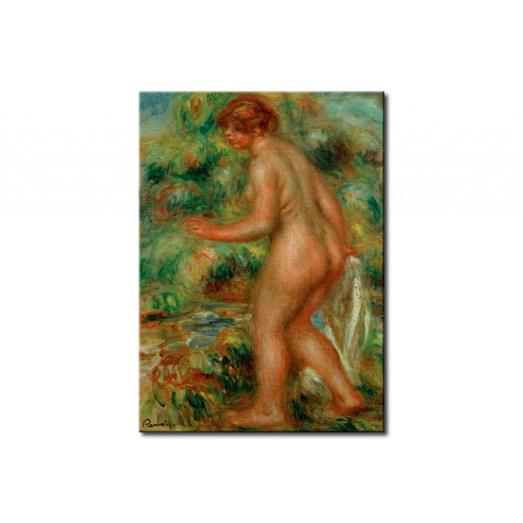 Schilderij  Pierre-Auguste Renoir: Baigneuse