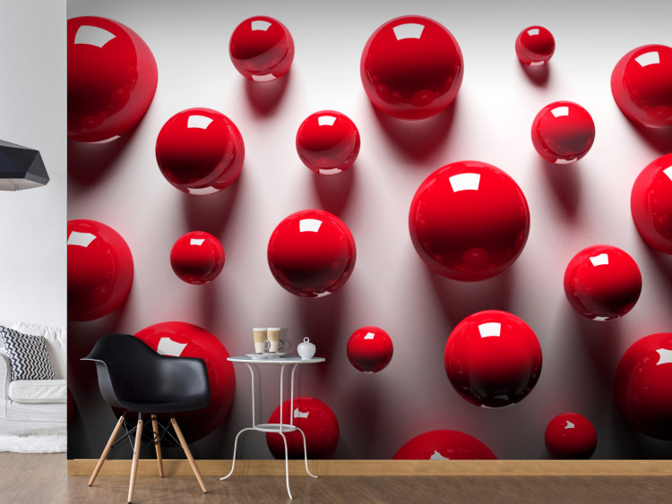 Mural de parede Red Balls 91933