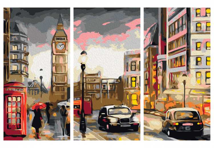 Paint by Number Kit Streets Of London 107143 additionalImage 7