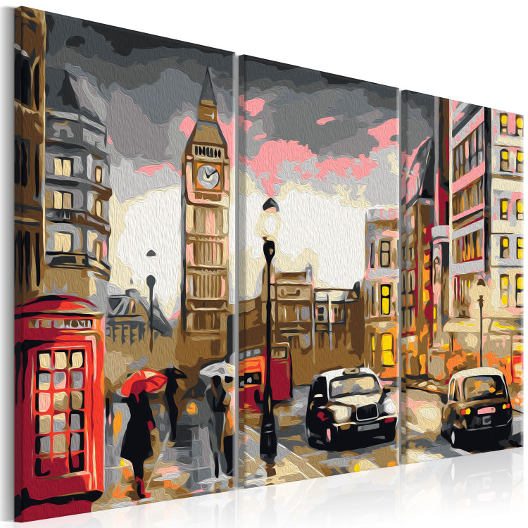 Paint by Number Kit Streets Of London 107143 additionalImage 5