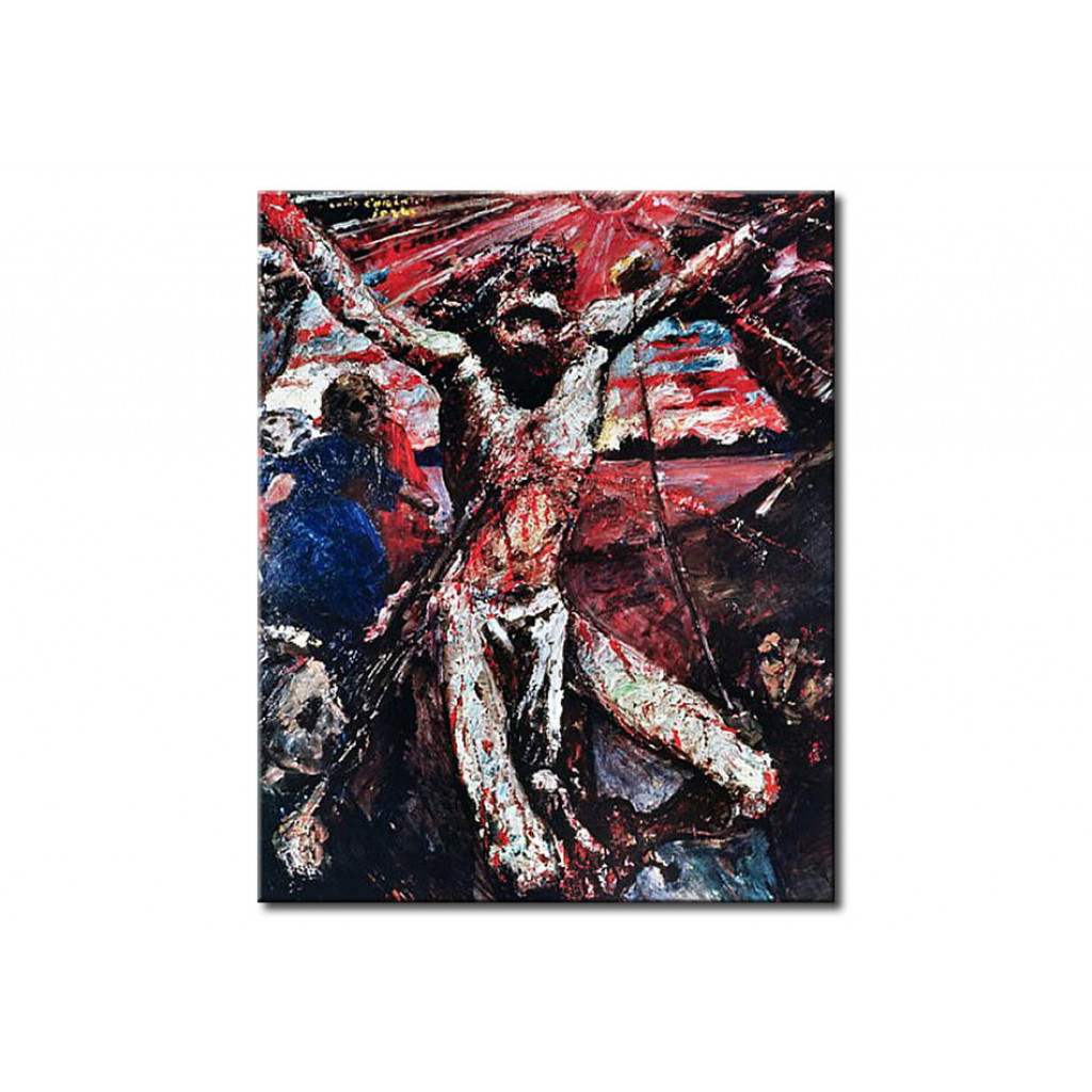 Schilderij  Lovis Corinth: The Red Christ