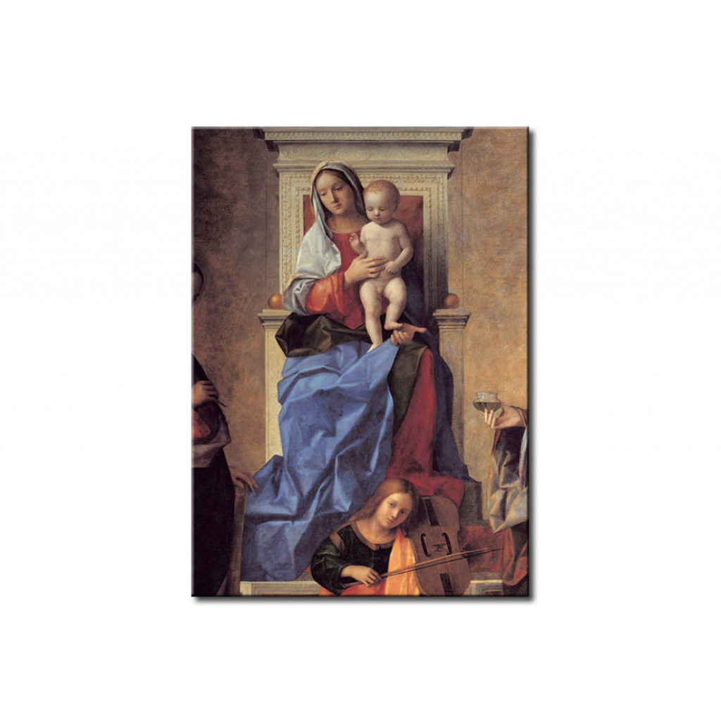 Reprodukcja Obrazu Virgin And Child With Saints