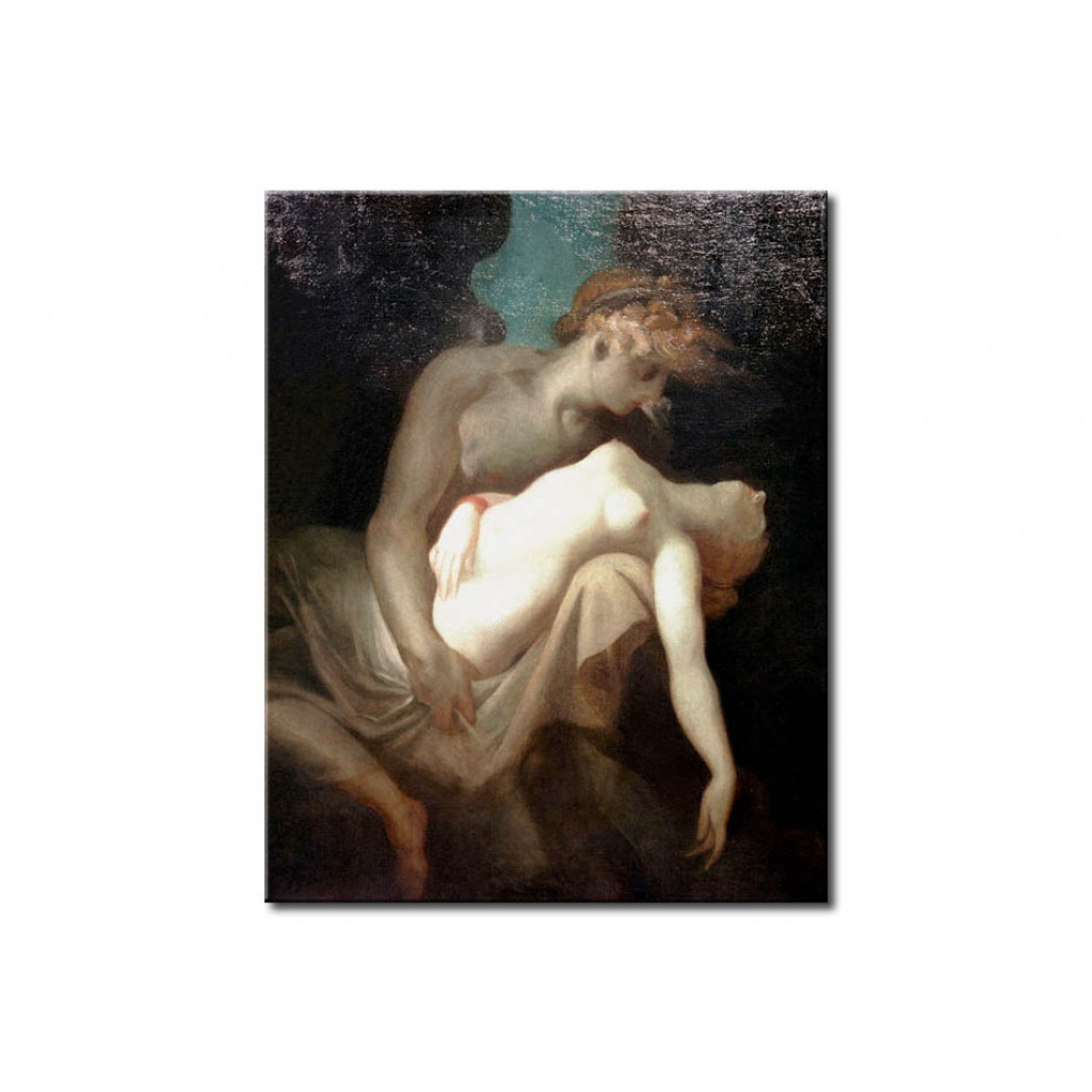 Schilderij  Johann Heinrich Füssli: Amor And Psyche