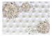Fototapet Gyllene juveler på en quiltad bakgrund - komposition i glamour stil 138143 additionalThumb 1