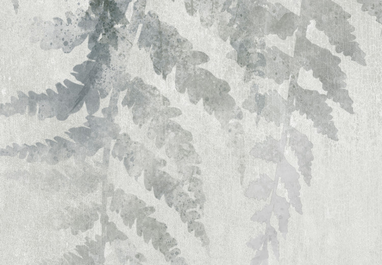 Wall Mural Subtle ferns - theme inspired by nature in greenery and gray 138443 additionalImage 3
