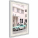 Plakat Styl retro - słoneczna ulica w różowym blasku i samochód 144343 additionalThumb 10
