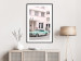 Wandposter Retro Style - Sunny Street in a Pink Glow and a Car 144343 additionalThumb 19