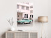Wandposter Retro Style - Sunny Street in a Pink Glow and a Car 144343 additionalThumb 15