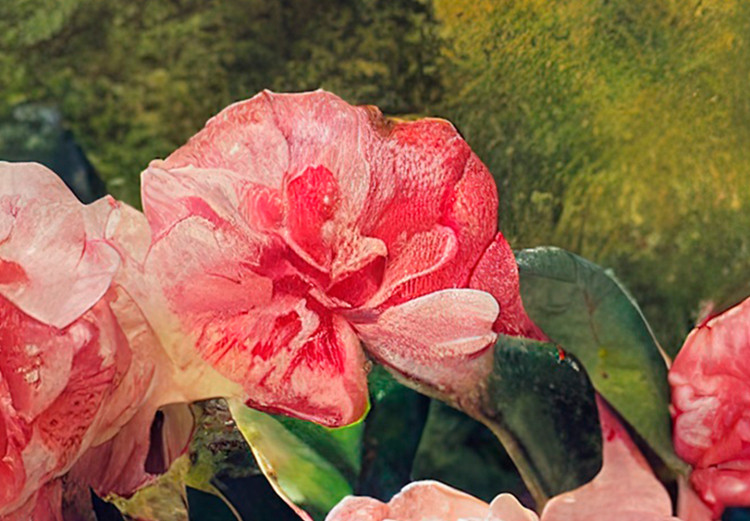 Quadro su tela Tea Camellias - Colorful Flowers in Full Bloom 149843 additionalImage 4