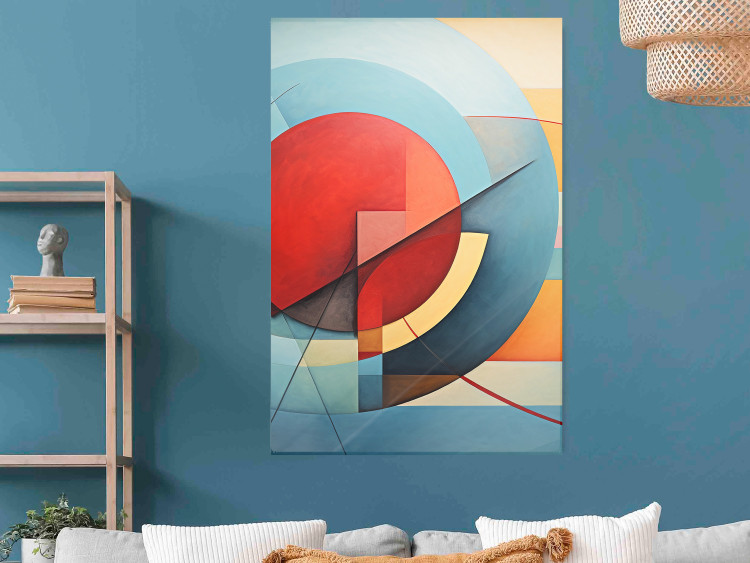 Poster Deconstructivism - A Geometric Composition in the Style of Kandinsky 151143 additionalImage 8