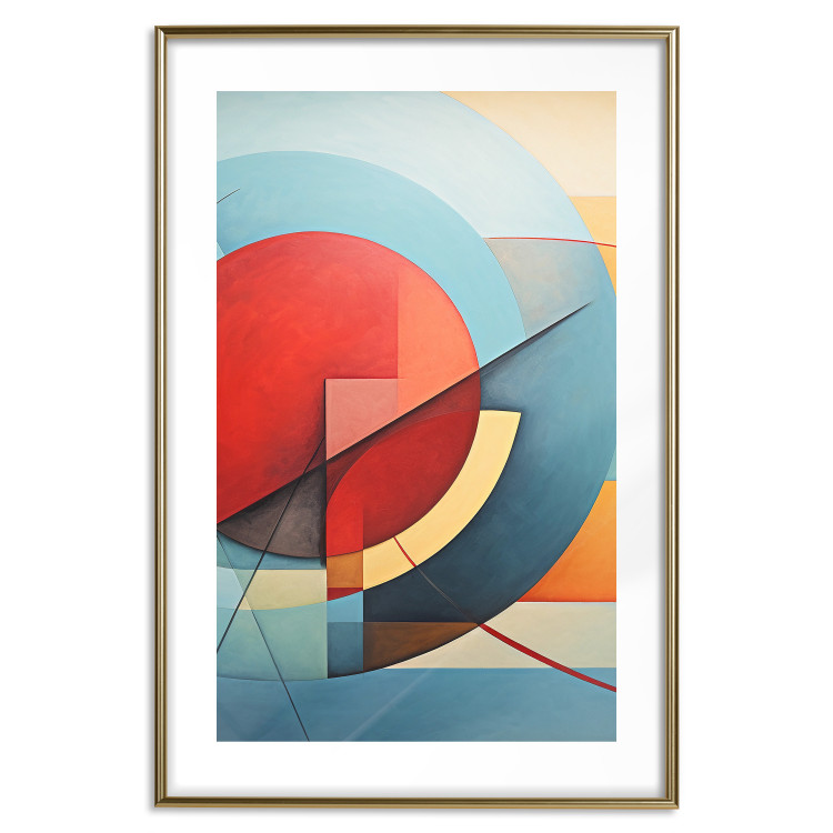 Poster Deconstructivism - A Geometric Composition in the Style of Kandinsky 151143 additionalImage 24
