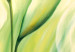 Quadro contemporaneo Calle gialle (3 pezzi) - motivo vegetale con fiori su sfondo verde 46543 additionalThumb 4