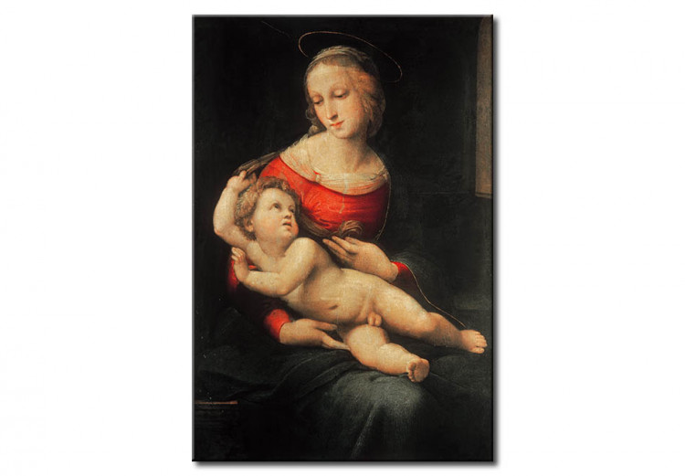 Reproduction sur toile Marie avec l'Enfant Jésus 50643