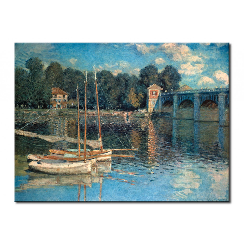 Schilderij  Claude Monet: Le Pont D'Argenteuil