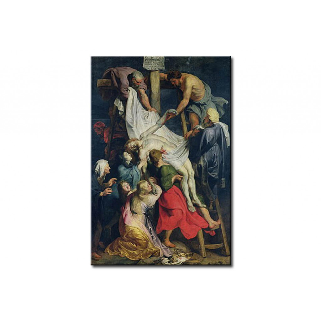 Cópia Impressa Do Quadro Descent From The Cross