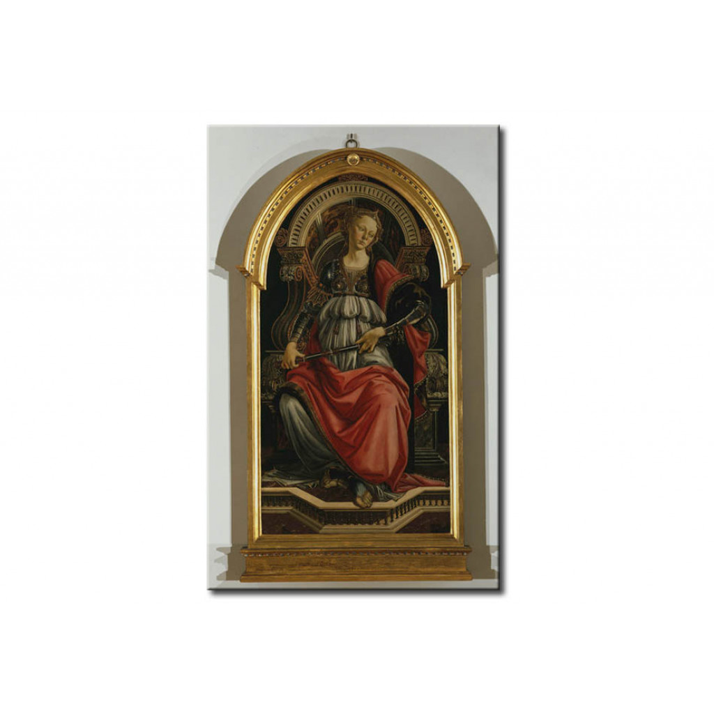 Schilderij  Sandro Botticelli: Fortitudo