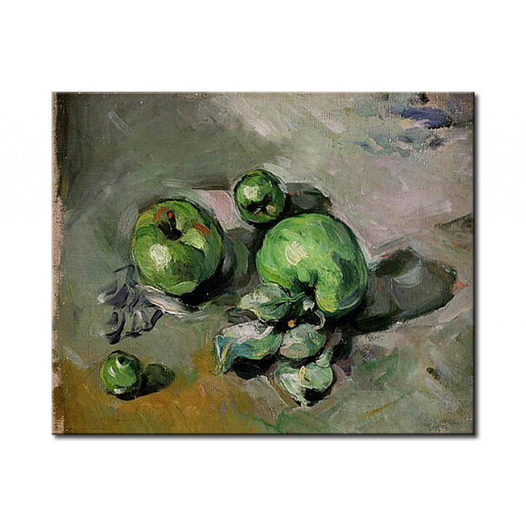 Schilderij  Paul Cézanne: Green Apples