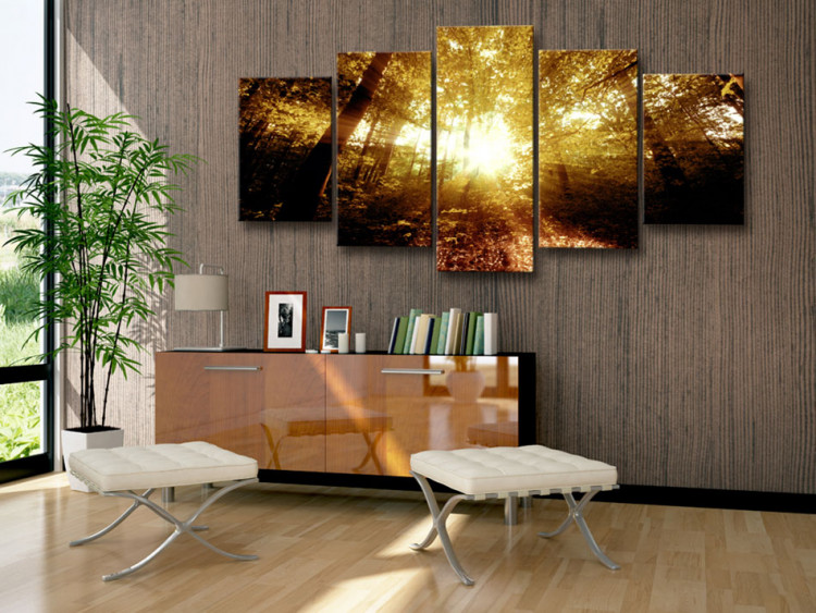 Canvas Print Autumn Forest 62343 additionalImage 3