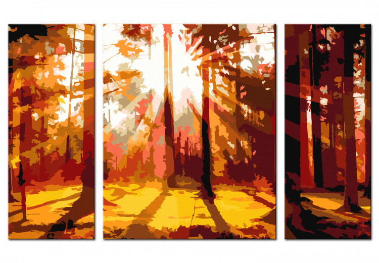 Malen nach Zahlen Bild Wald (Herbst) 107153 additionalImage 7