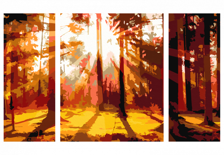 Malen nach Zahlen Bild Wald (Herbst) 107153 additionalImage 4