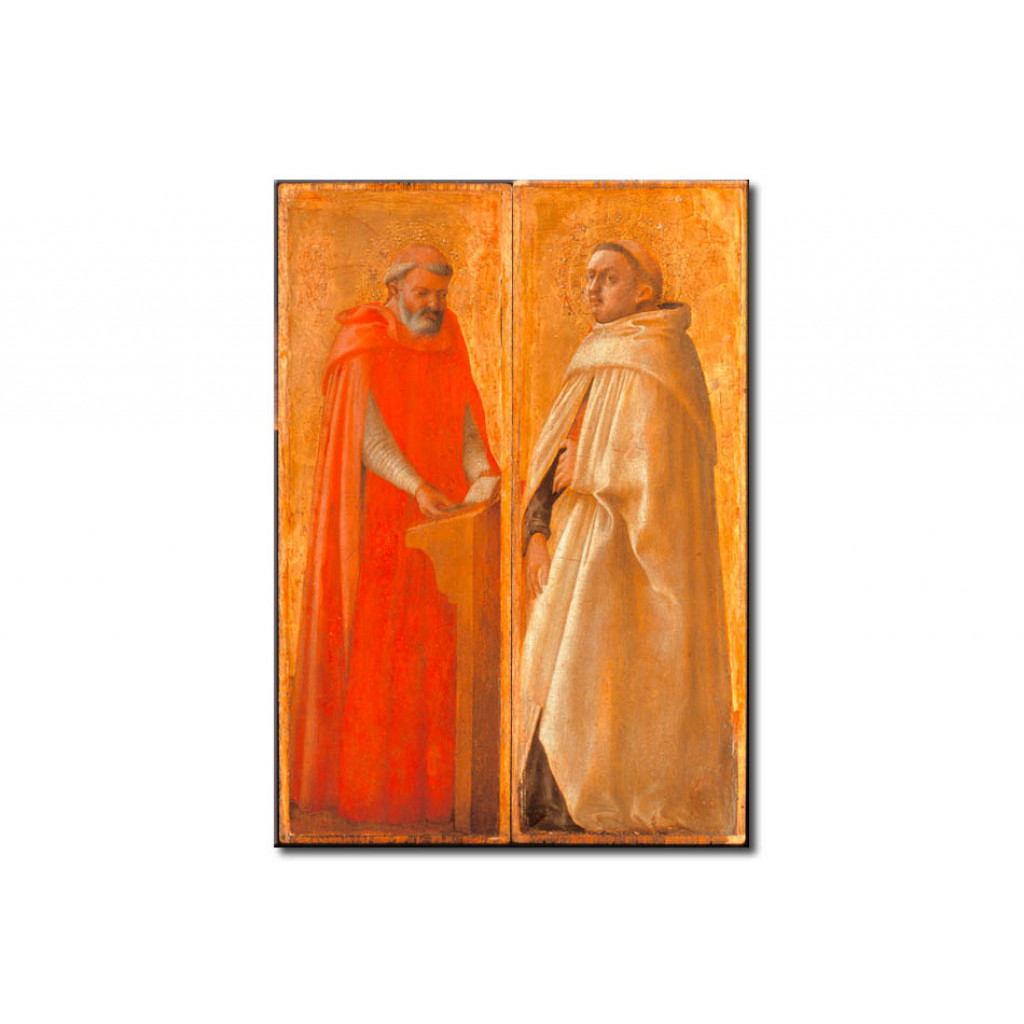 Schilderij  Masaccio: Two Holy Carmelites