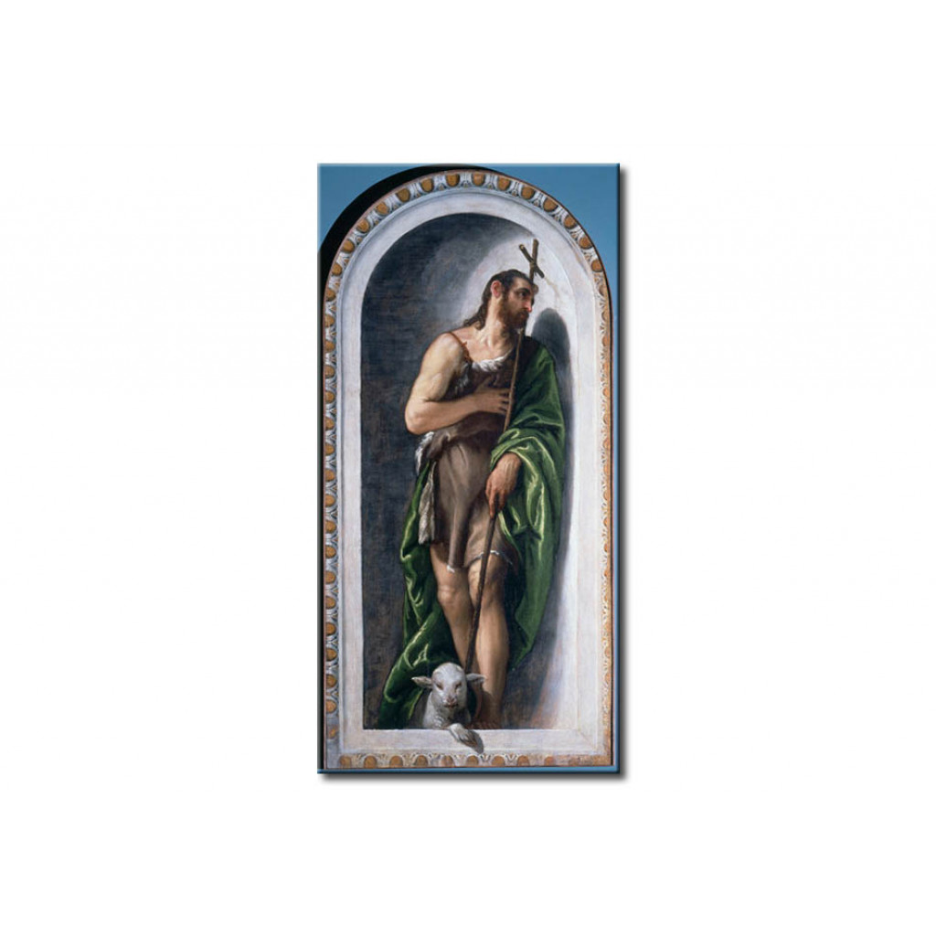 Schilderij  Paolo Veronese: John The Baptist