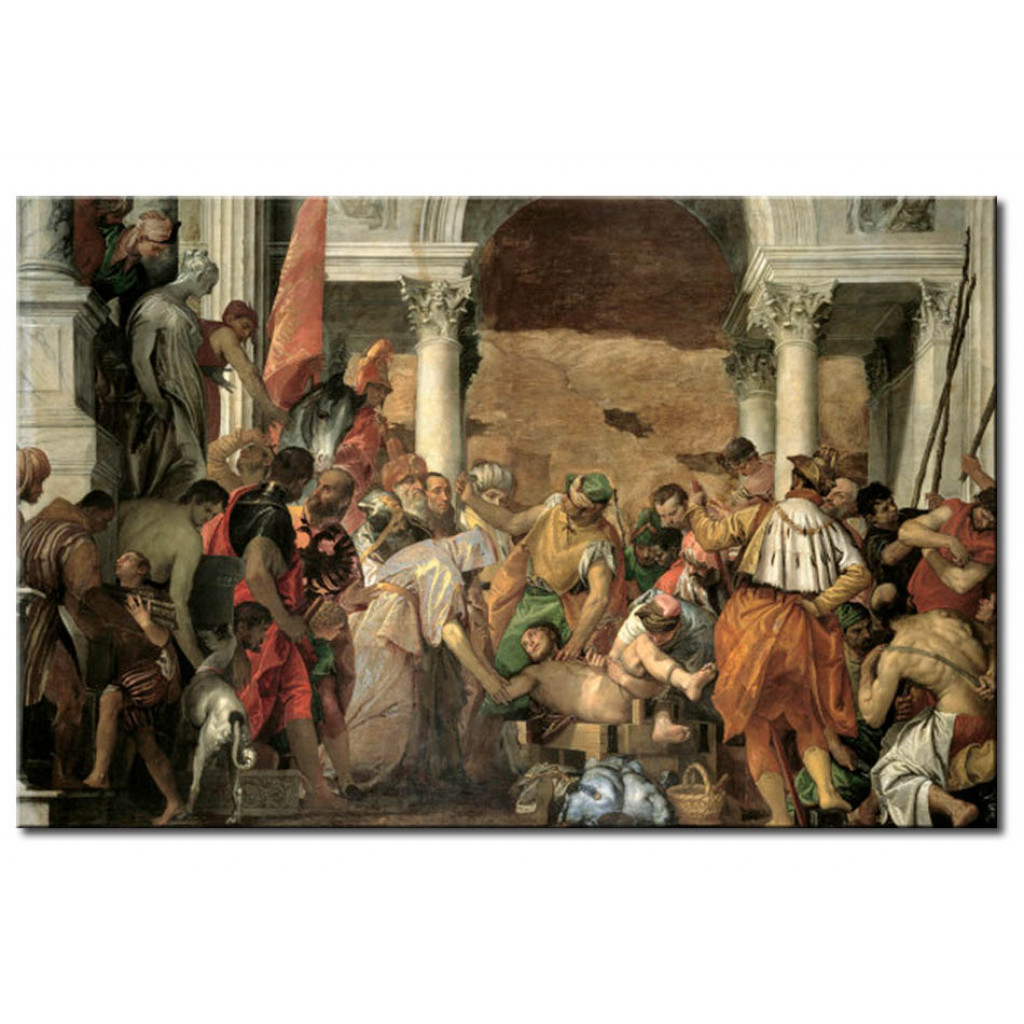 Schilderij  Paolo Veronese: The Martyrdom Of St. Sebastian