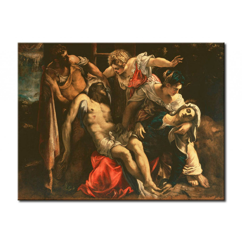 Schilderij  Tintoretto: Deposition From The Cross