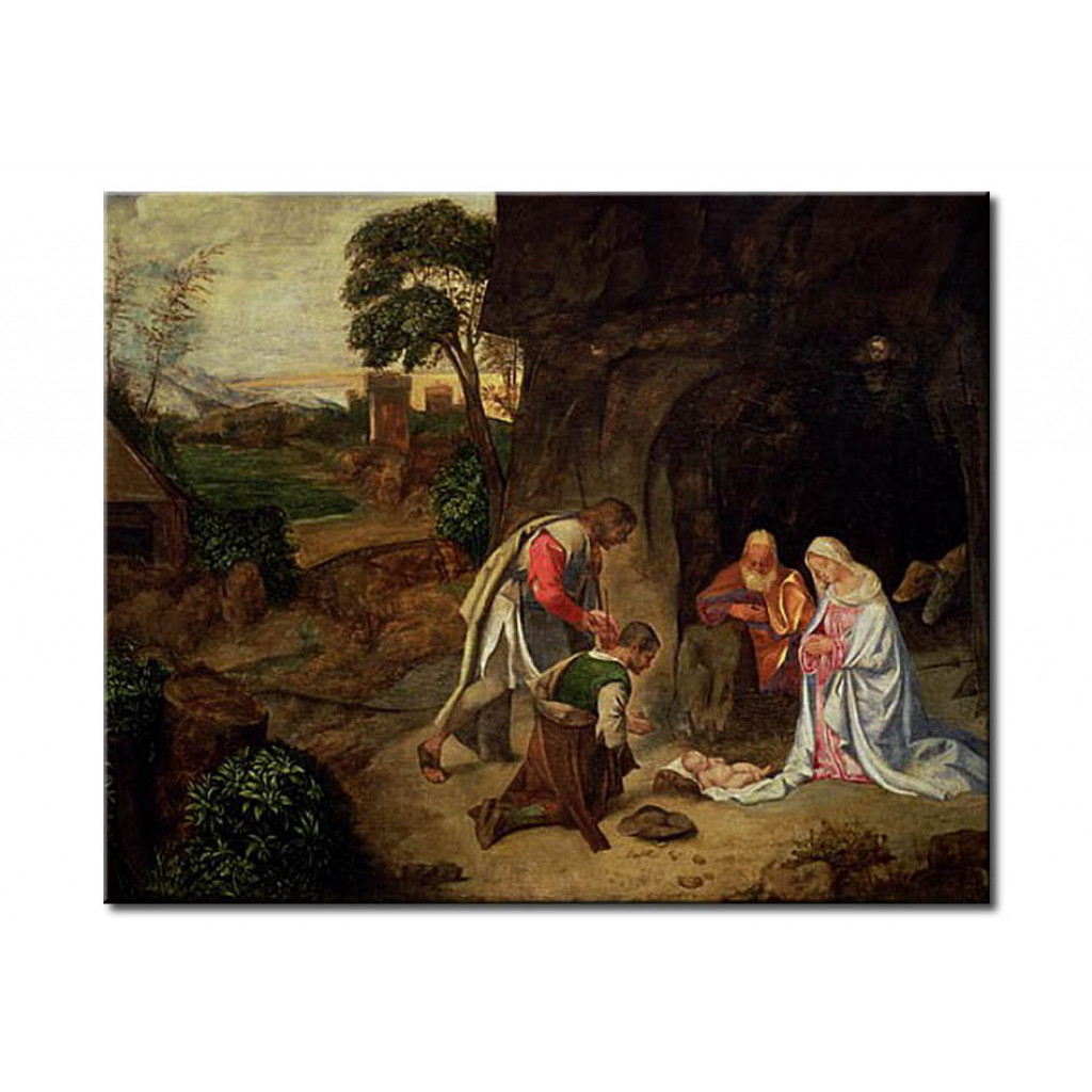 Reprodução De Arte Adoration Of The Shepherds