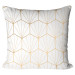 Mikrofaser Kissen Hexagon symmetry - an abstract geometric art deco composition cushions 146853