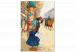 Paint by number Autumn Street - Elegant Woman With a Package Waiting for a Carriage 148453 additionalThumb 5