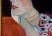Rundes Bild Judith II, Gustav Klimt - Abstract Portrait of a Half-Naked Woman 148753 additionalThumb 2