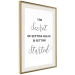 Wall Poster The Secret of Getting Ahead Is Getting Started - Motivational Sentence 149253 additionalThumb 8