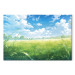 Canvas Print Digital Landscape - A Spring Meadow in the Style of a Computer Game 150653 additionalThumb 7