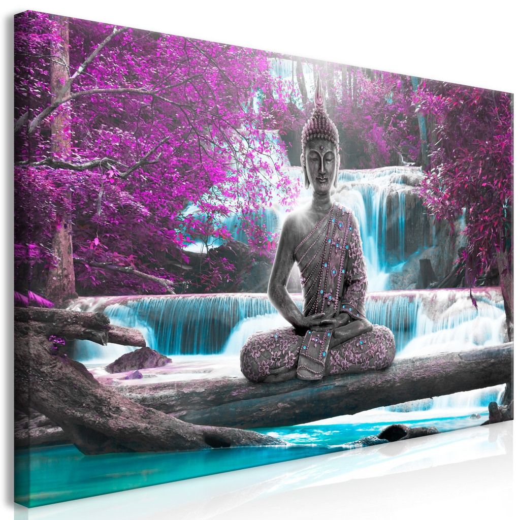Duży Obraz XXL Budda Wśród Kwitnących Drzew II [Large Format]