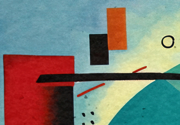 Póster Painterly Abstraction - A Composition Inspired by Kandinsky’s Work 151153 additionalImage 6