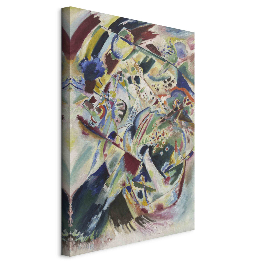 Duży Obraz XXL Panel Nr 4 - Barwna Kompozycja Autorstwa Wassily'ego Kandinsky'ego [Large Format]