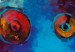Leinwandbild Frauakt (1-teilig) - farbenfrohes abstraktes Porträt der Silhouette 46853 additionalThumb 3