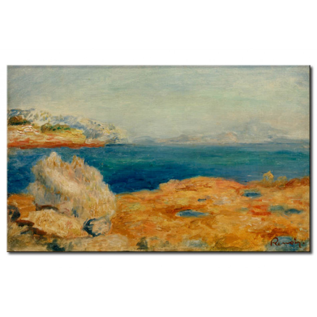 Schilderij  Pierre-Auguste Renoir: Paysage Littoral