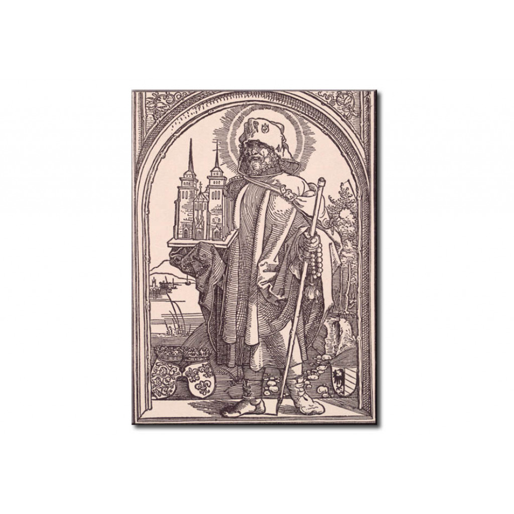 Schilderij  Albrecht Dürer: Saint Sebald