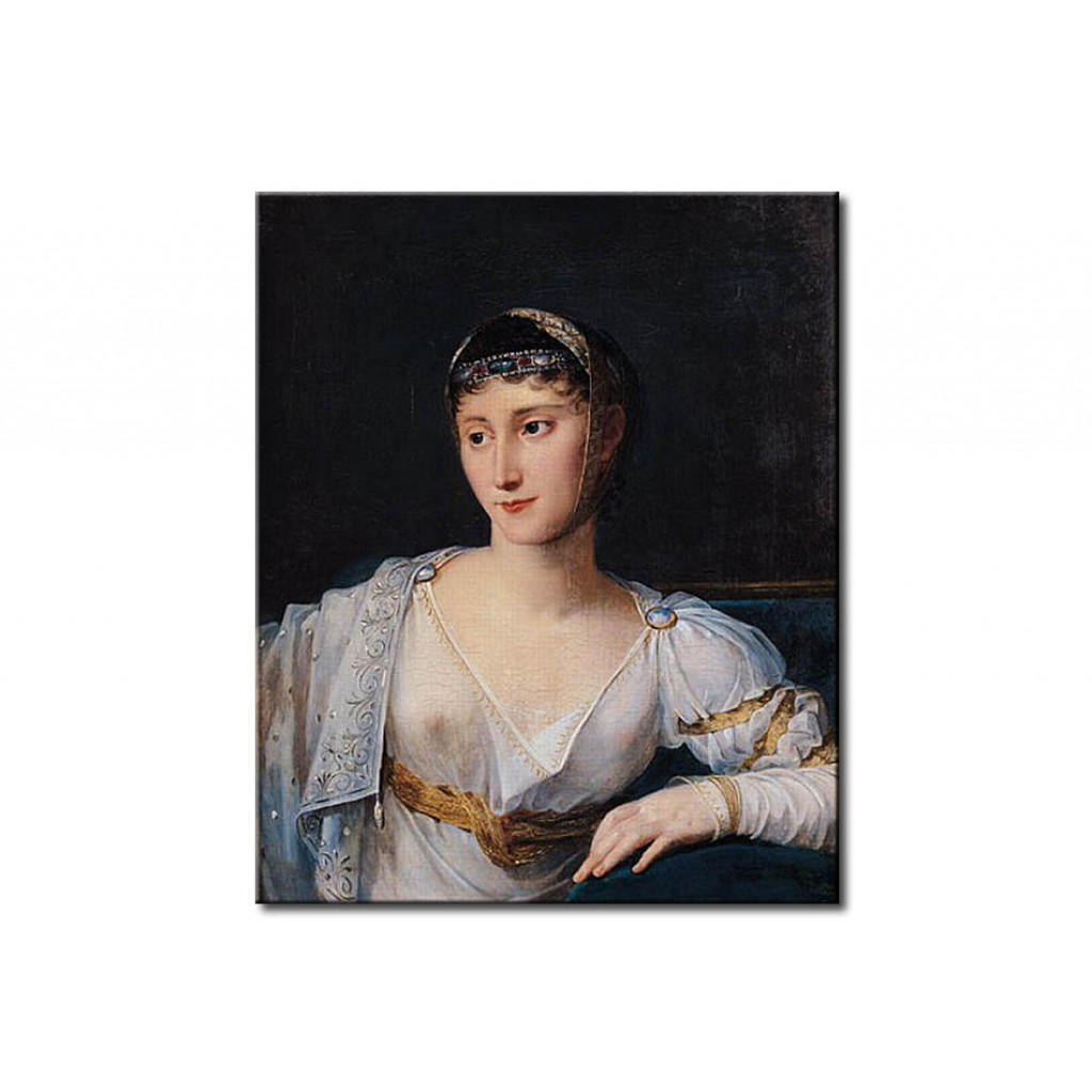 Schilderij  Robert LeFevre: Portrait Of Marie-Pauline Bonaparte