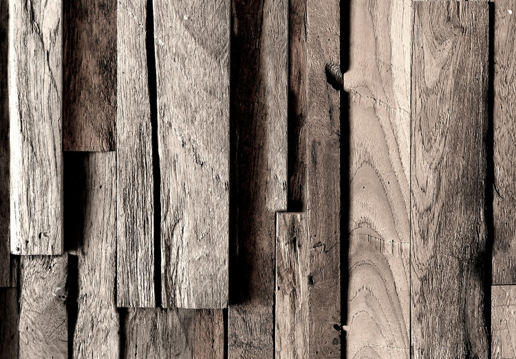 Carta da parati moderna Muro come un legno - una composizione di assi di legno 125063 additionalImage 4