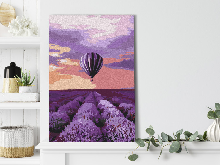 Paint by number Above the Lavender Field 138663 additionalImage 2