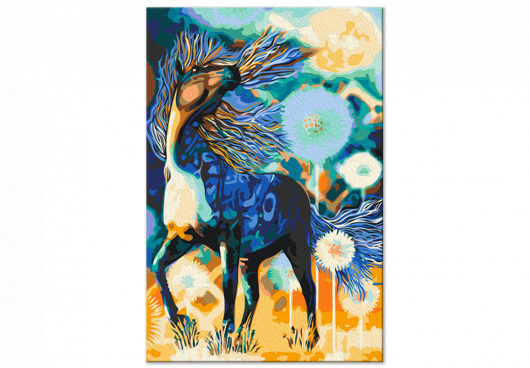Paint by number Horse and Dandelions 143663 additionalImage 6