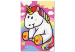 Painting Kit for Children Colorful Unicorn - Cute Animal in the Clouds 149763 additionalThumb 5