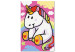 Painting Kit for Children Colorful Unicorn - Cute Animal in the Clouds 149763 additionalThumb 6