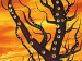 Leinwandbild Liebesbaum - Baumzweige, die zwei Herzen formen 49863 additionalThumb 2