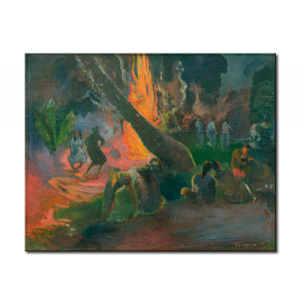 Schilderij  Paul Gauguin: Upaupa