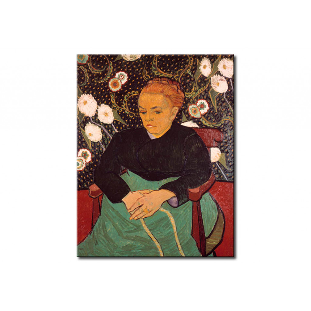 Schilderij  Vincent Van Gogh: Portrait Of Augustine Roulin